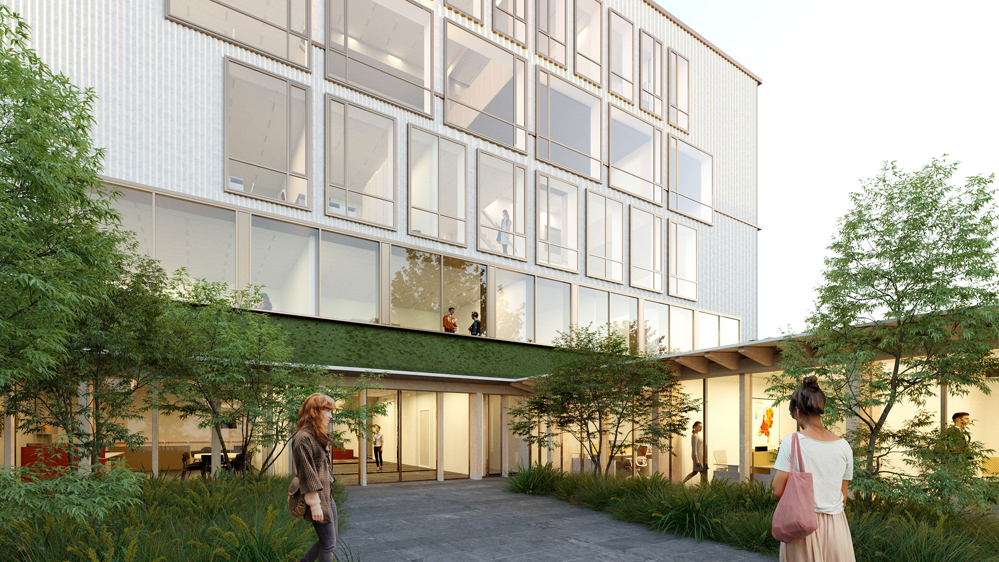 3D visualisatie nieuwbouw GGD gebouw Nijmegen