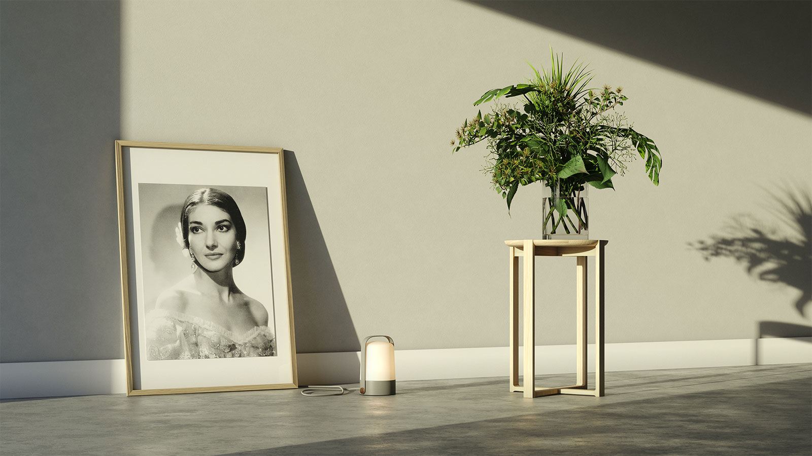 3D visualisatie, 3D imressie, 3D rendering, Maria Callas